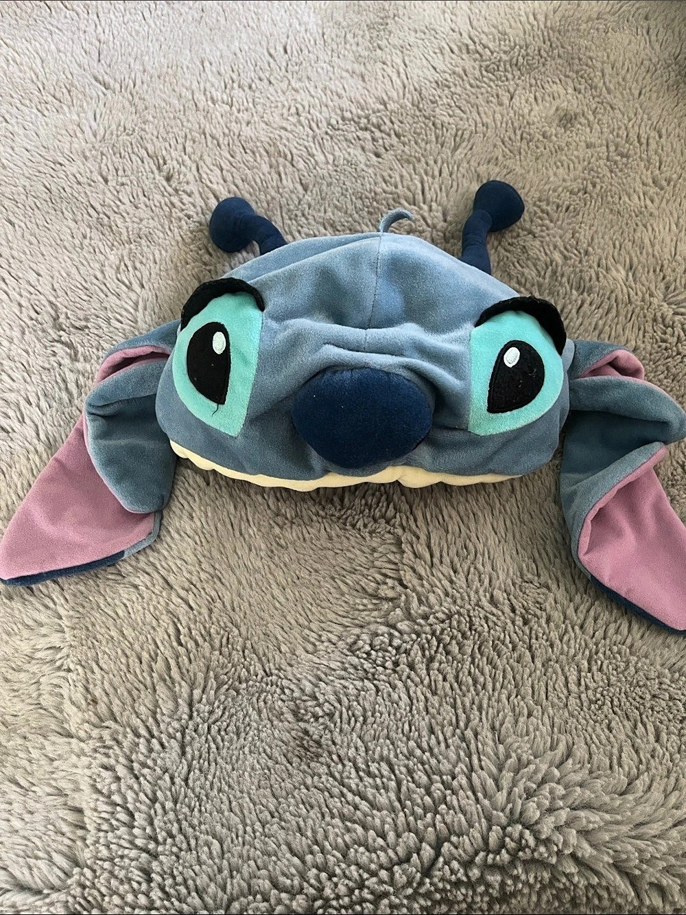 Disney Lilo & Stitch Blue & Pink Plush Hat